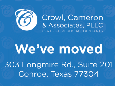 WE'VE MOVED!