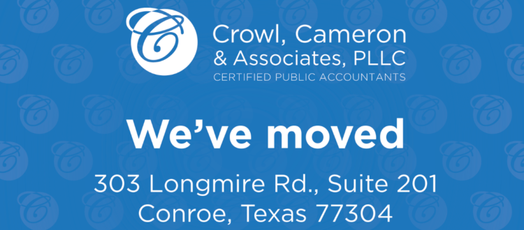 WE'VE MOVED!
