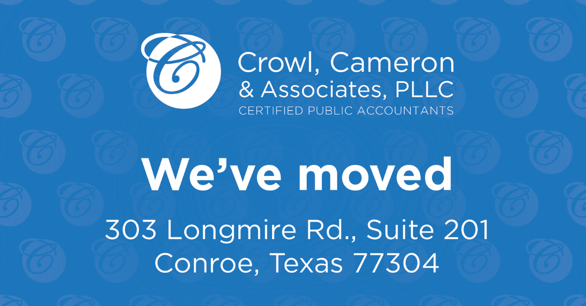 WE'VE MOVED!